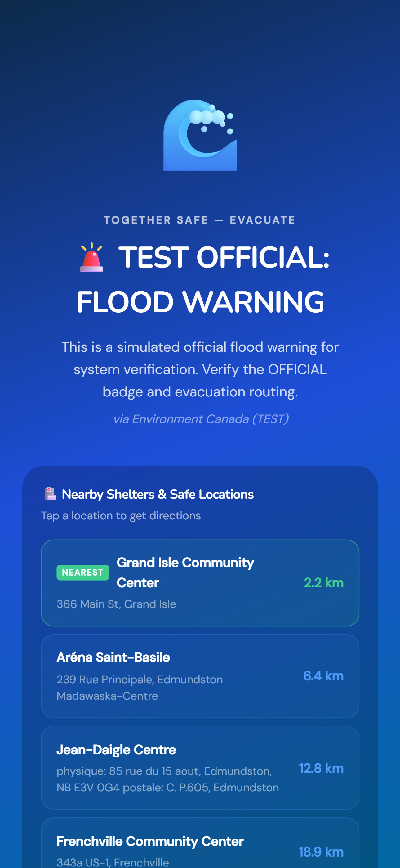 Emergency Alerts